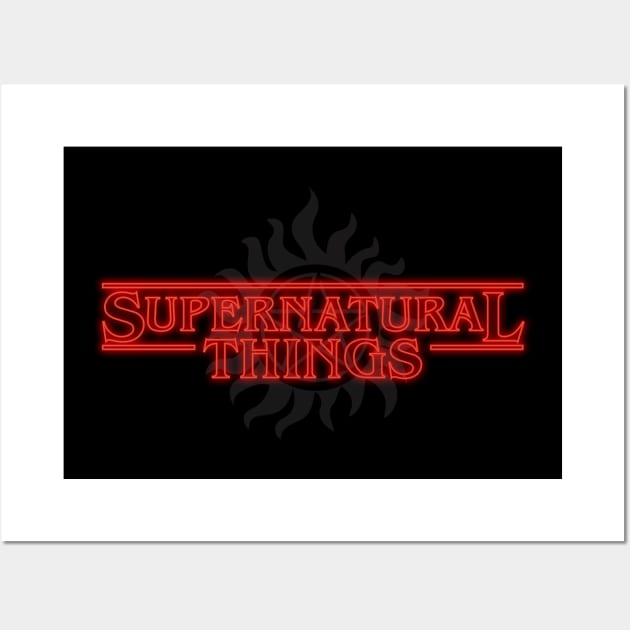 Supernatural Things Wall Art by rexraygun